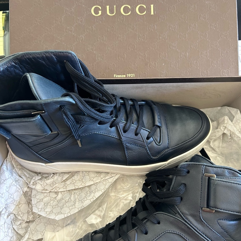 Blue Gucci Shoes